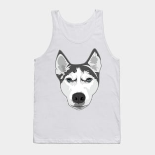 Husky Dog Tank Top